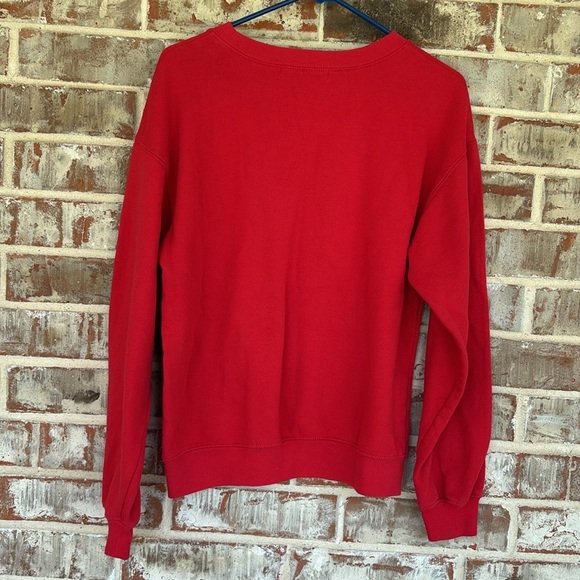 Wound Up Red Graphic Christmas Sweatshirt - Picture 6 of 6